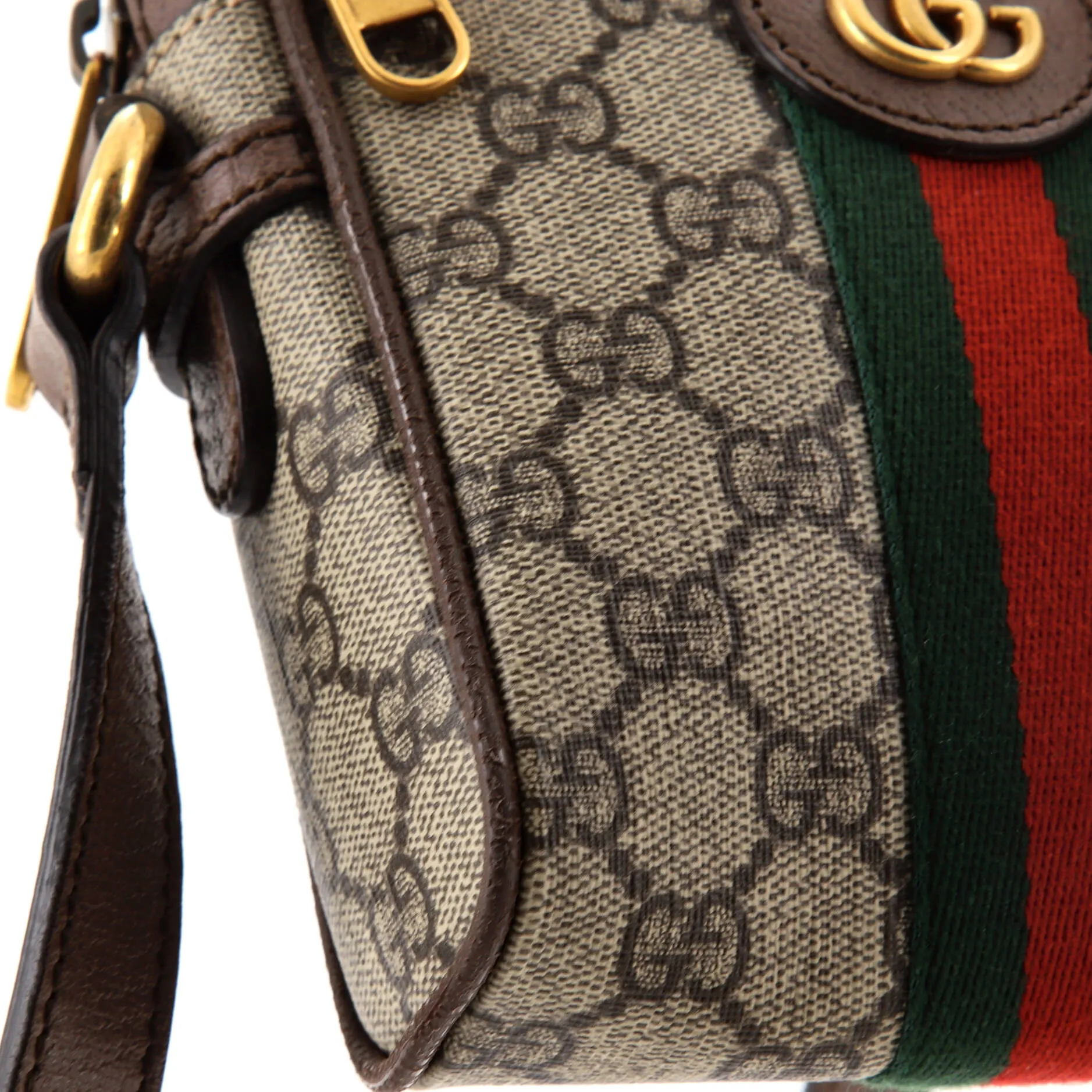 Ophidia Messenger Bag GG Coated Canvas Mini