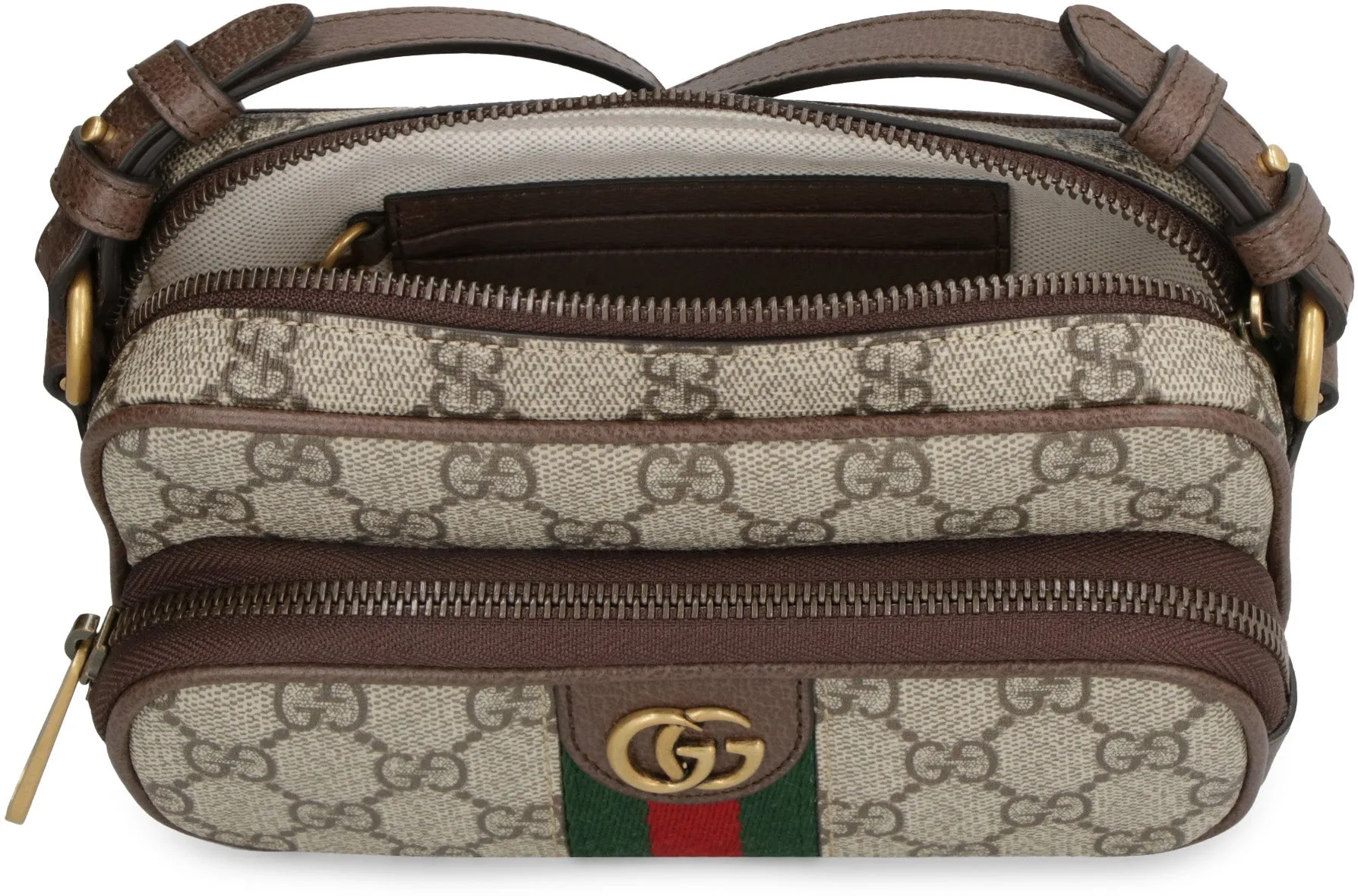 Ophidia messenger bag in GG Supreme fabric