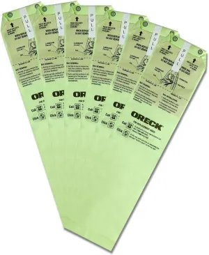 Oreck Advanced Filtration Vacuum Bags for Magnesium Upright (Pack of 6)