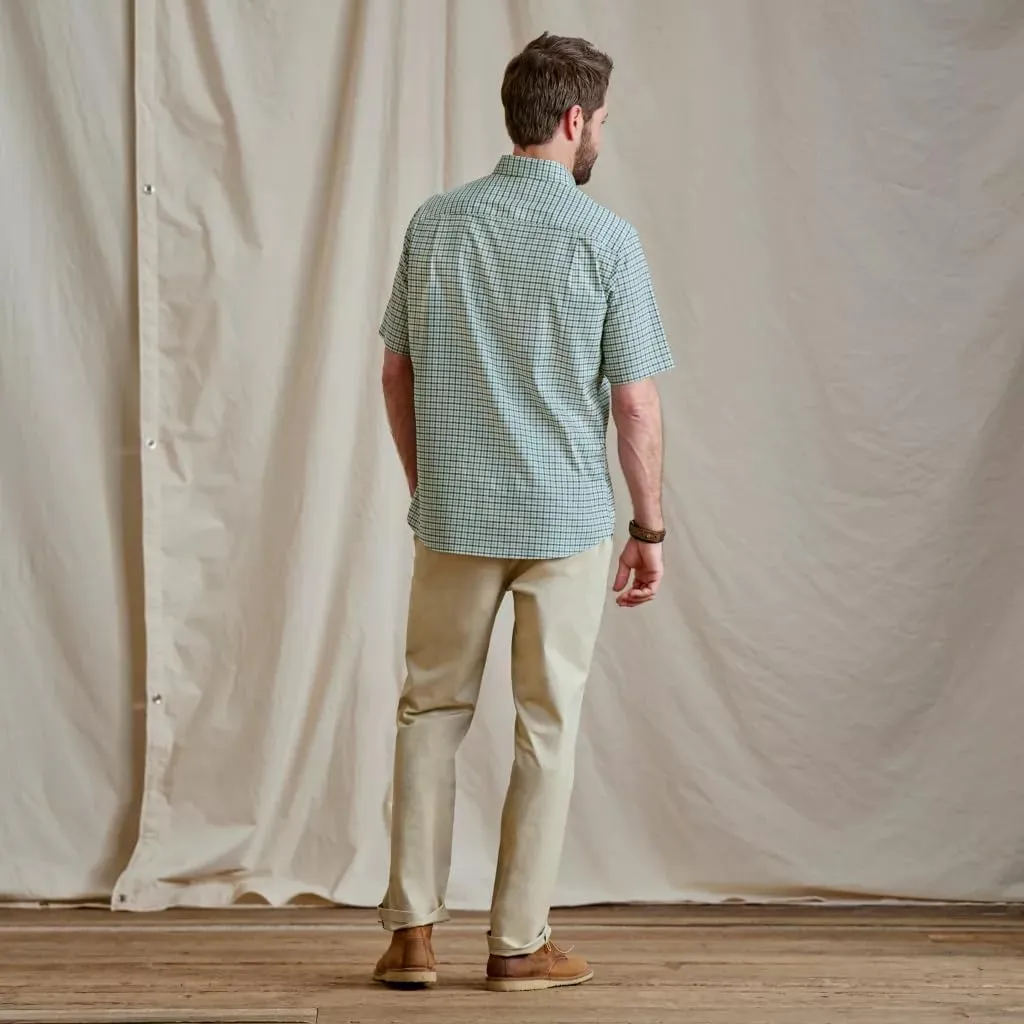 Orvis No-Work Short-Sleeve Shirt for Men - Casual, Lightweight, Breathable, Classic Fit, Easy-Care Fabric, Versatile Style