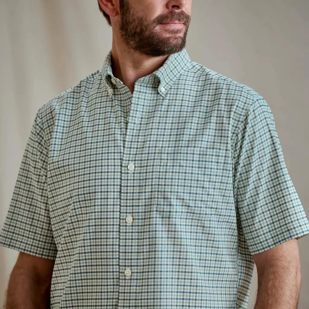 Orvis No-Work Short-Sleeve Shirt for Men - Casual, Lightweight, Breathable, Classic Fit, Easy-Care Fabric, Versatile Style