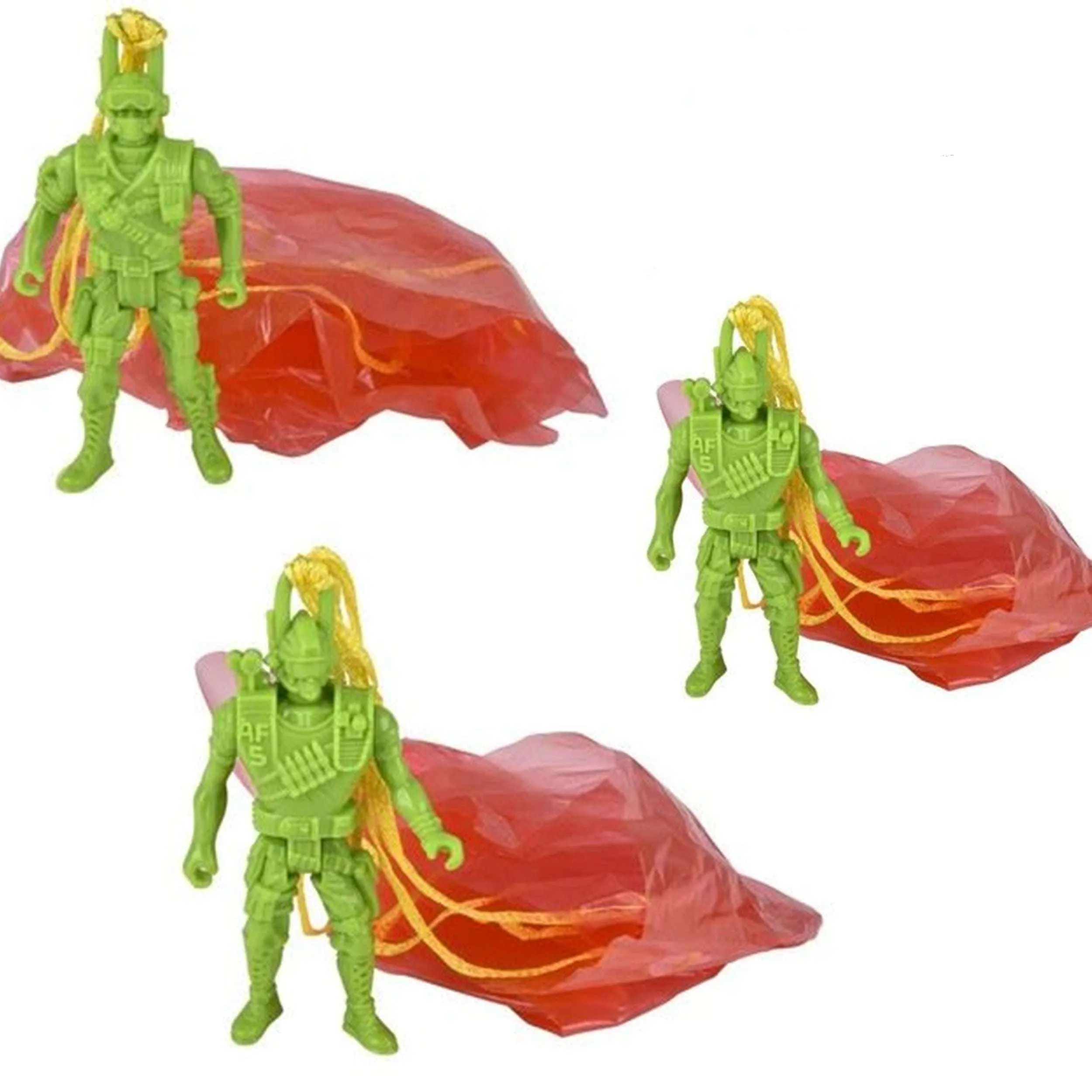 Paratrooper With Launcher Set 3 1/2" – Wholesale  (Sold By 48 PCS)