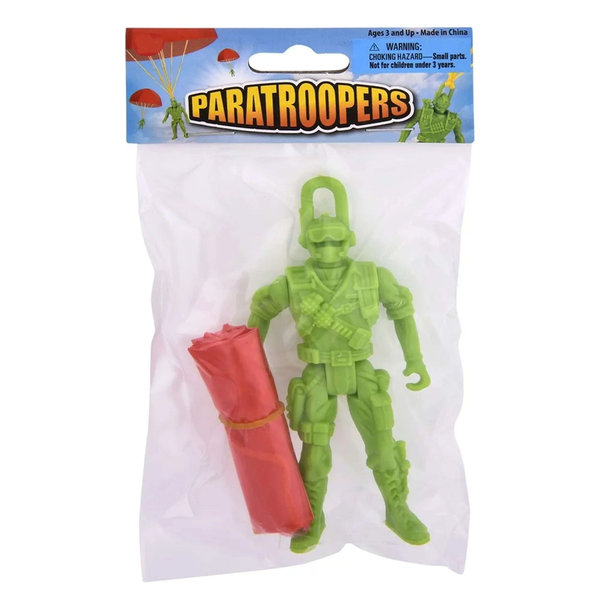 Paratrooper With Launcher Set 3 1/2" – Wholesale  (Sold By 48 PCS)