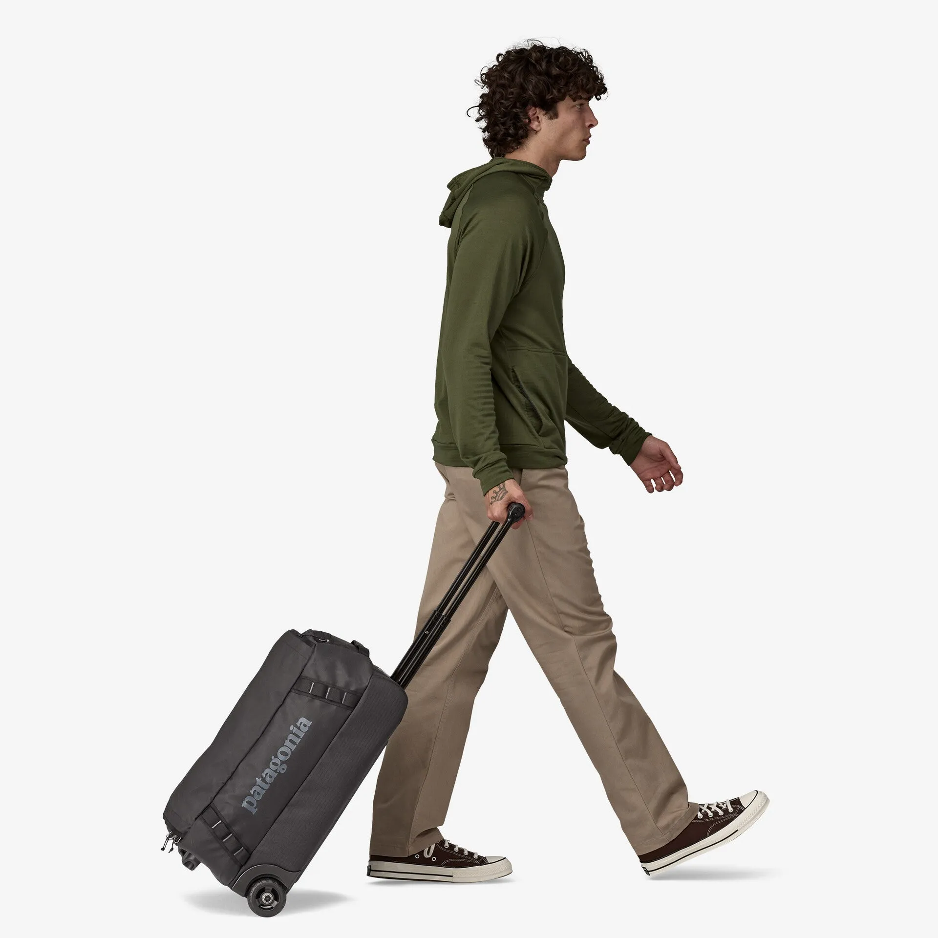 Patagonia Black Hole Wheeled Duffel Bag 40L - Black (Matte)