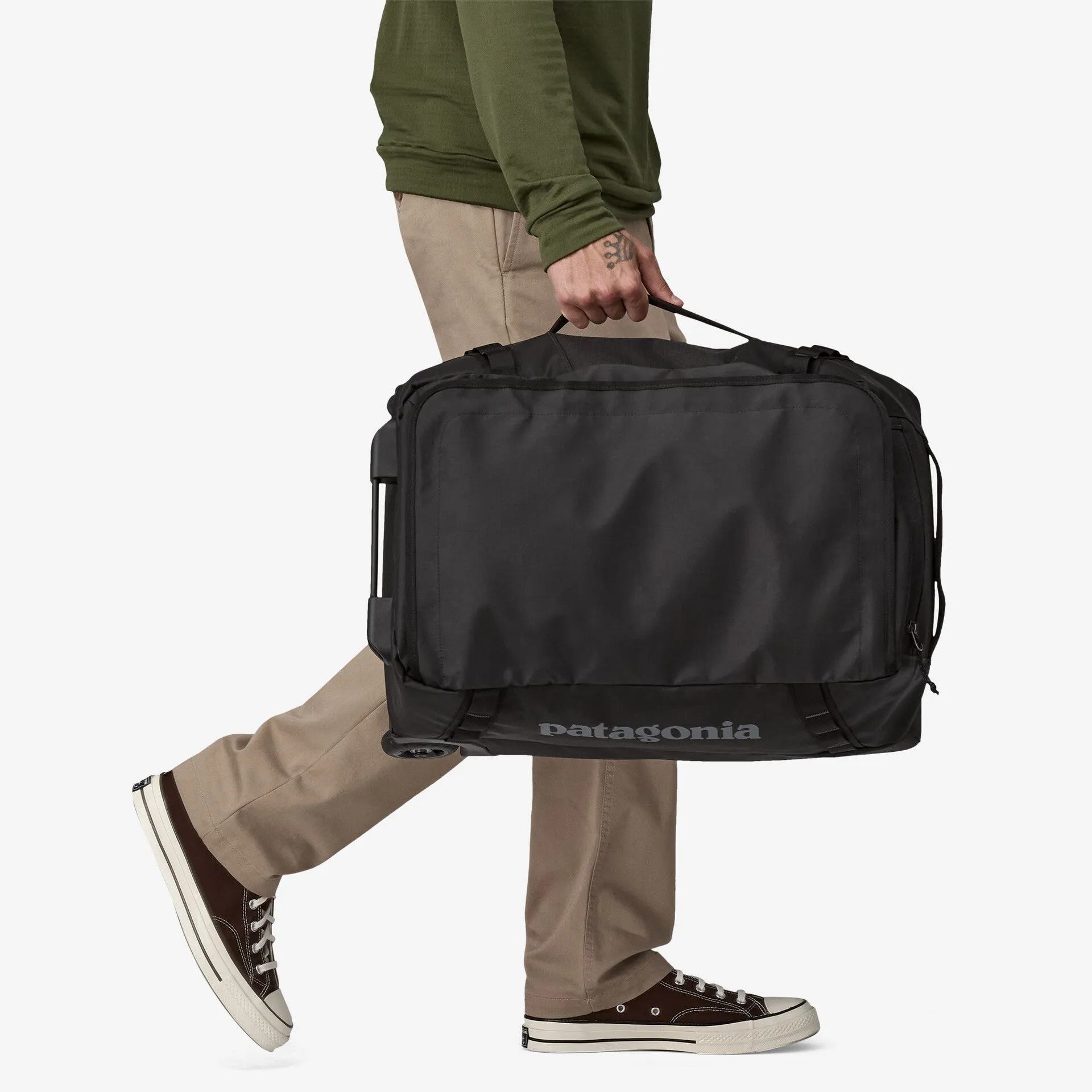 Patagonia Black Hole Wheeled Duffel Bag 40L - Black (Matte)