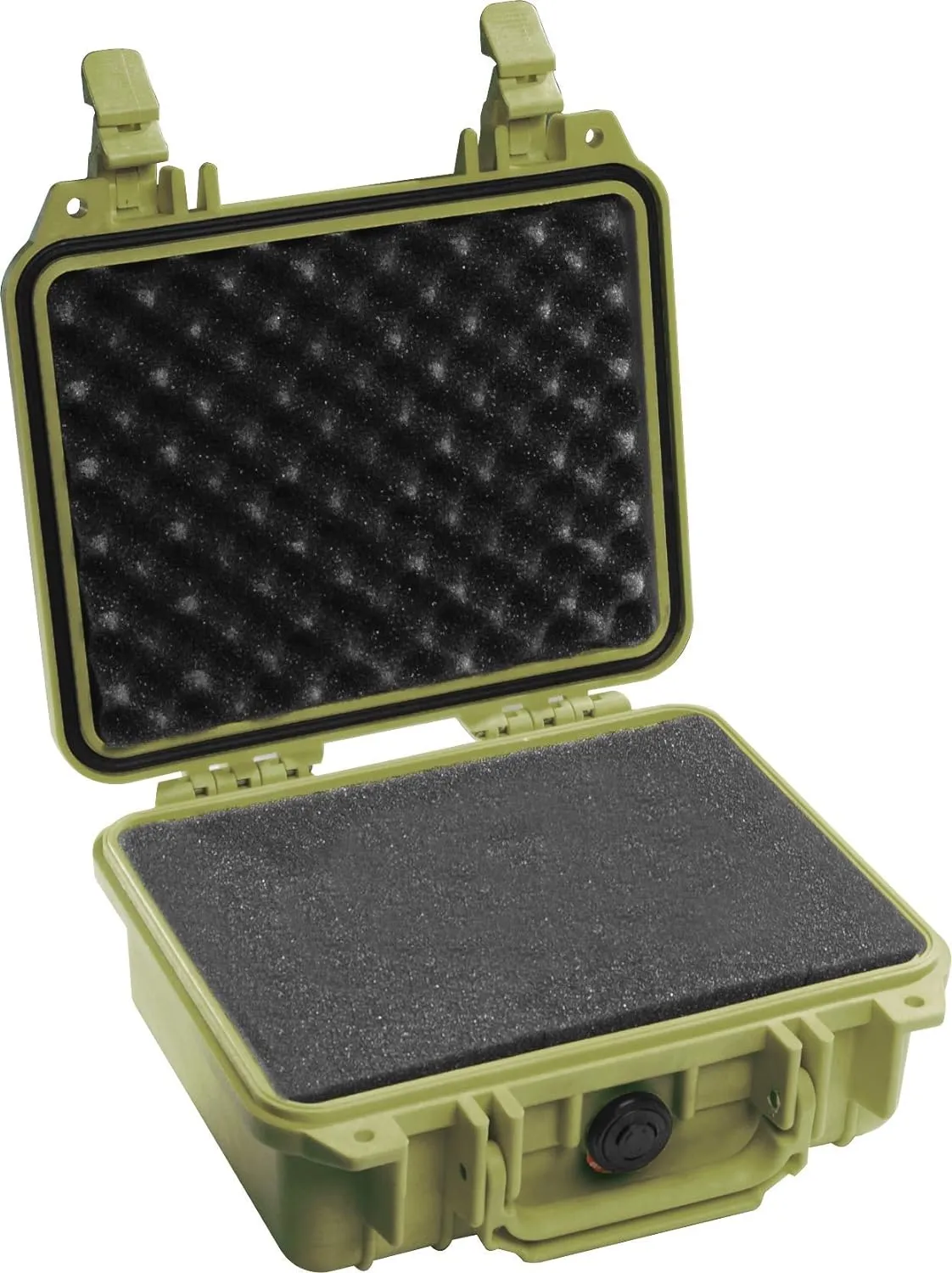 Pelican 1200 Case With Foam (OD Green)