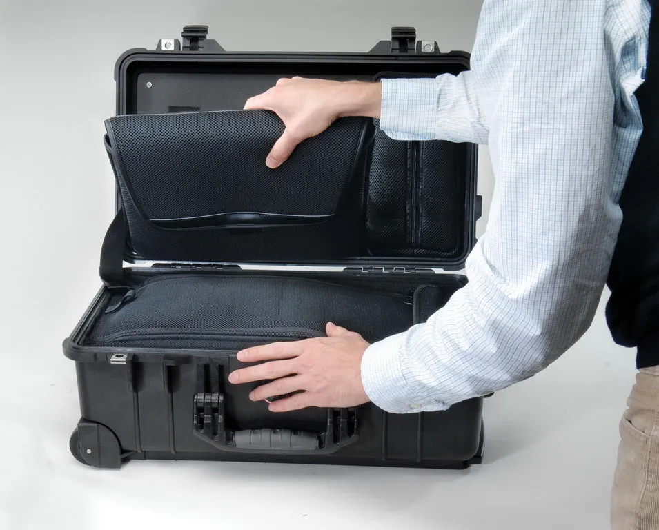 Pelican 1510 Recessed Wheeled Watertight Laptop Overnight Case