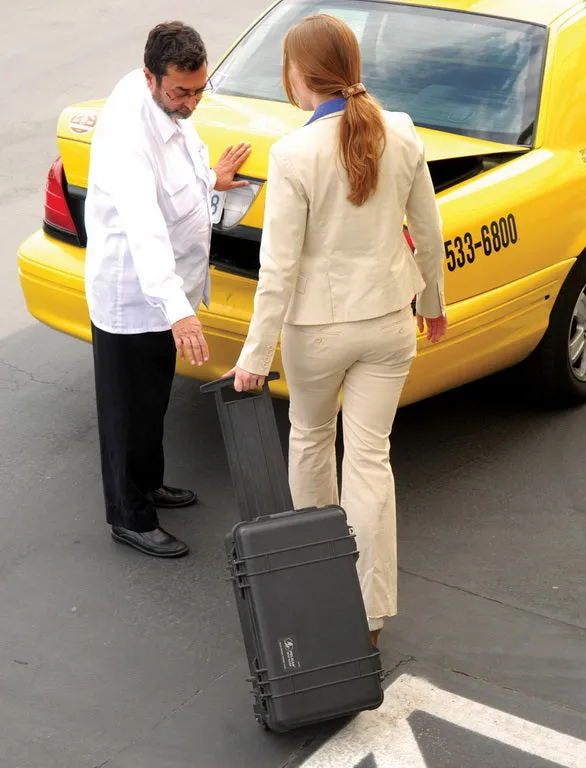 Pelican 1510 Recessed Wheeled Watertight Laptop Overnight Case