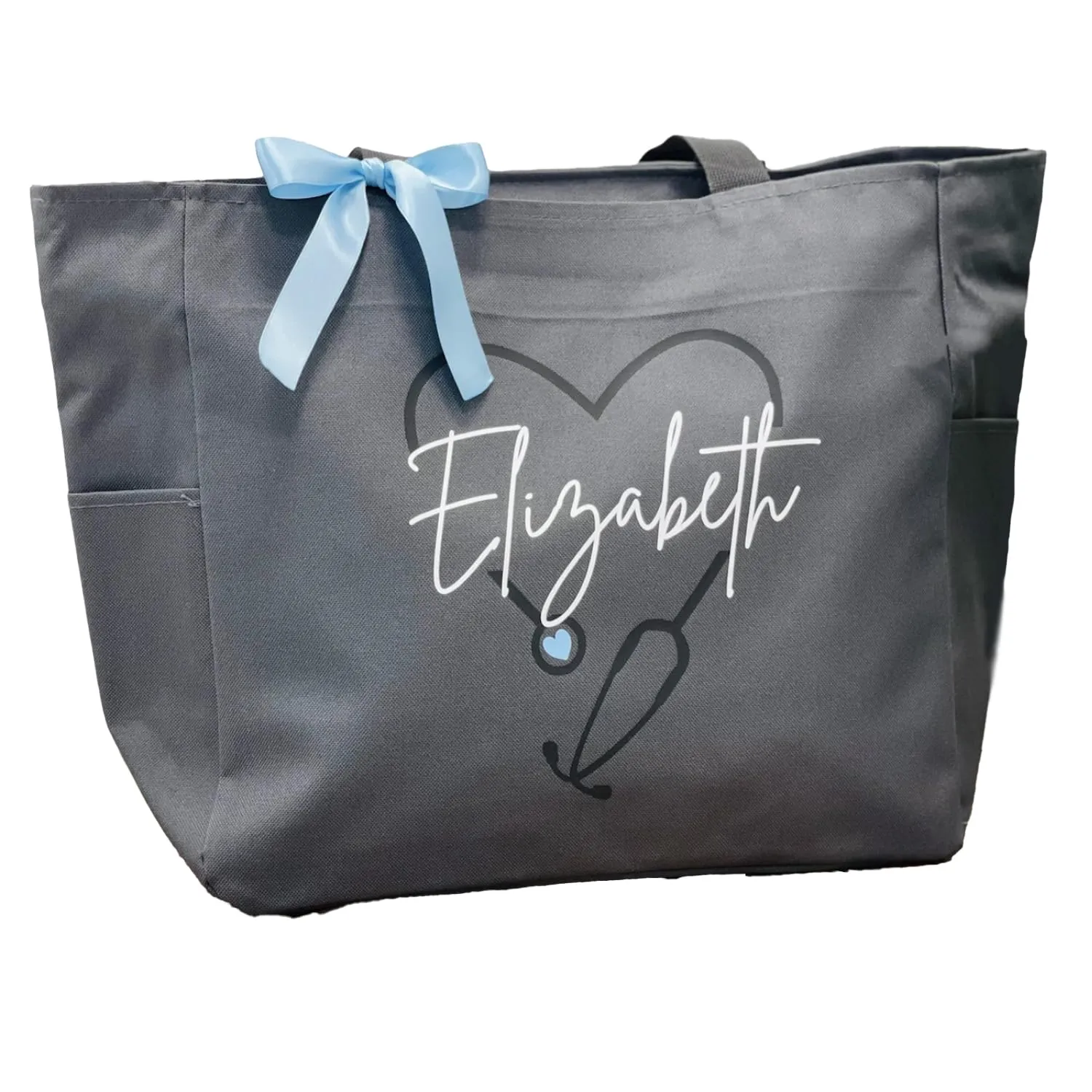 Personalized Large Nurse Tote Bag - Custom Gift for Nurse - Customized Tote Bag - Gift for Nurse - Personalized Gift - Nurse Graduation Gift - Gift for Doctor
