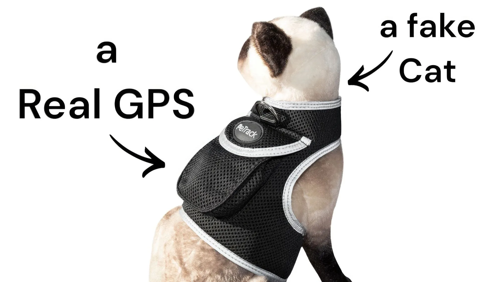 Pet Tracker GSM GPS Collar Mount - Realtime