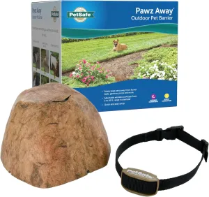 PetSafe Pawz Away Outdoor Wireless Pet Barrier, Electric Training System for Cats and Dogs with Receiver Collar