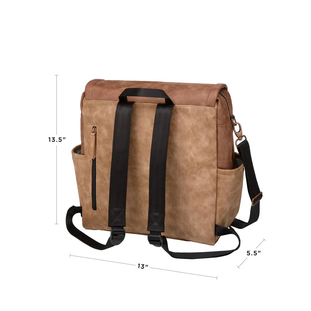 Petunia Boxy Backpack in Brioche