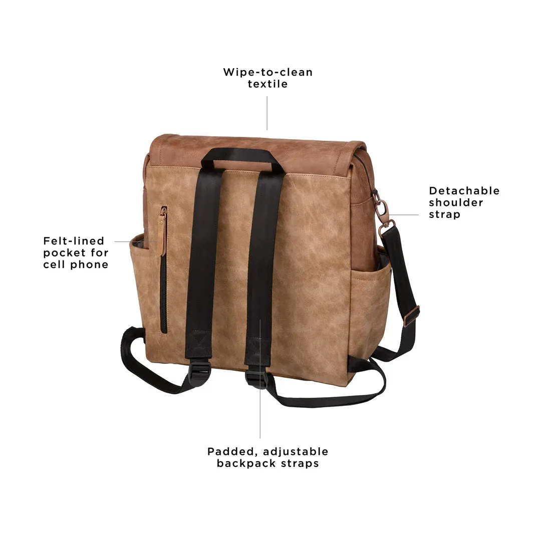Petunia Boxy Backpack in Brioche