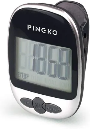 PINGKO Outdoor Multi-Function Portable Sport Pedometer Step/Distance/Calories/Counter