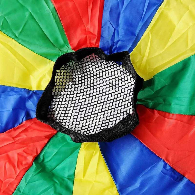 Play Parachute with Handles and Carry Bag - 6 Feets (4-10 Years)