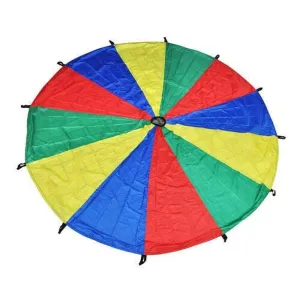 Play Parachute with Handles and Carry Bag - 6 Feets (4-10 Years)
