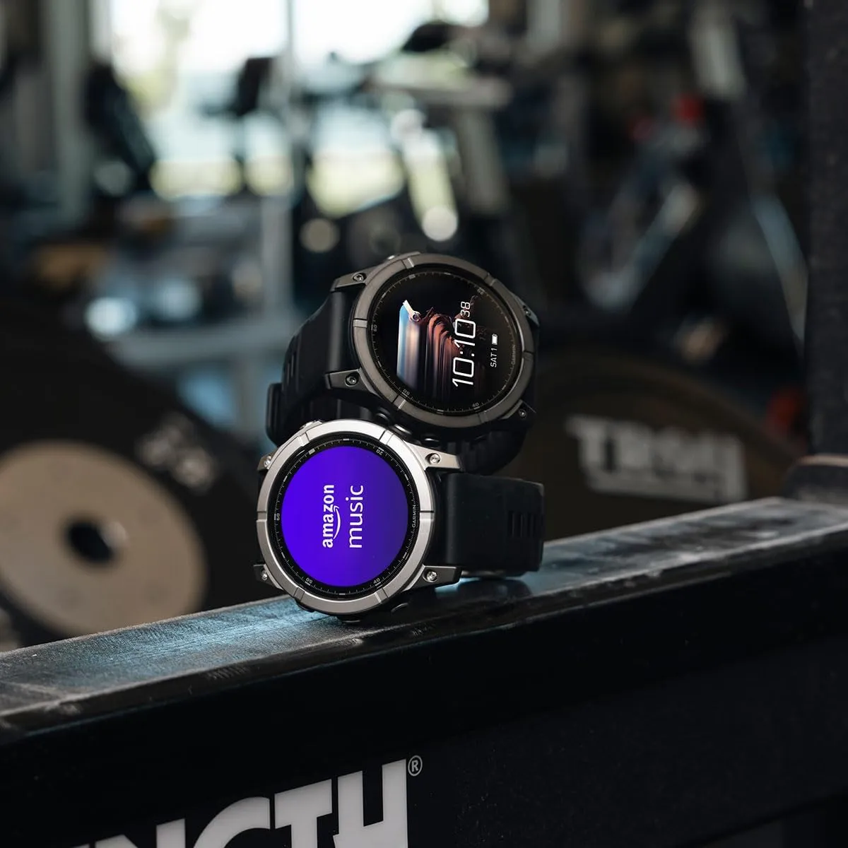 PlayBetter Garmin Fenix E (Slate Gray Steel/Black) Premium Multisport GPS Smartwatch Gift Box Bundle - AMOLED Display, Long Battery Life Portable Charger, HD Screen Protectors, Adapter, Case