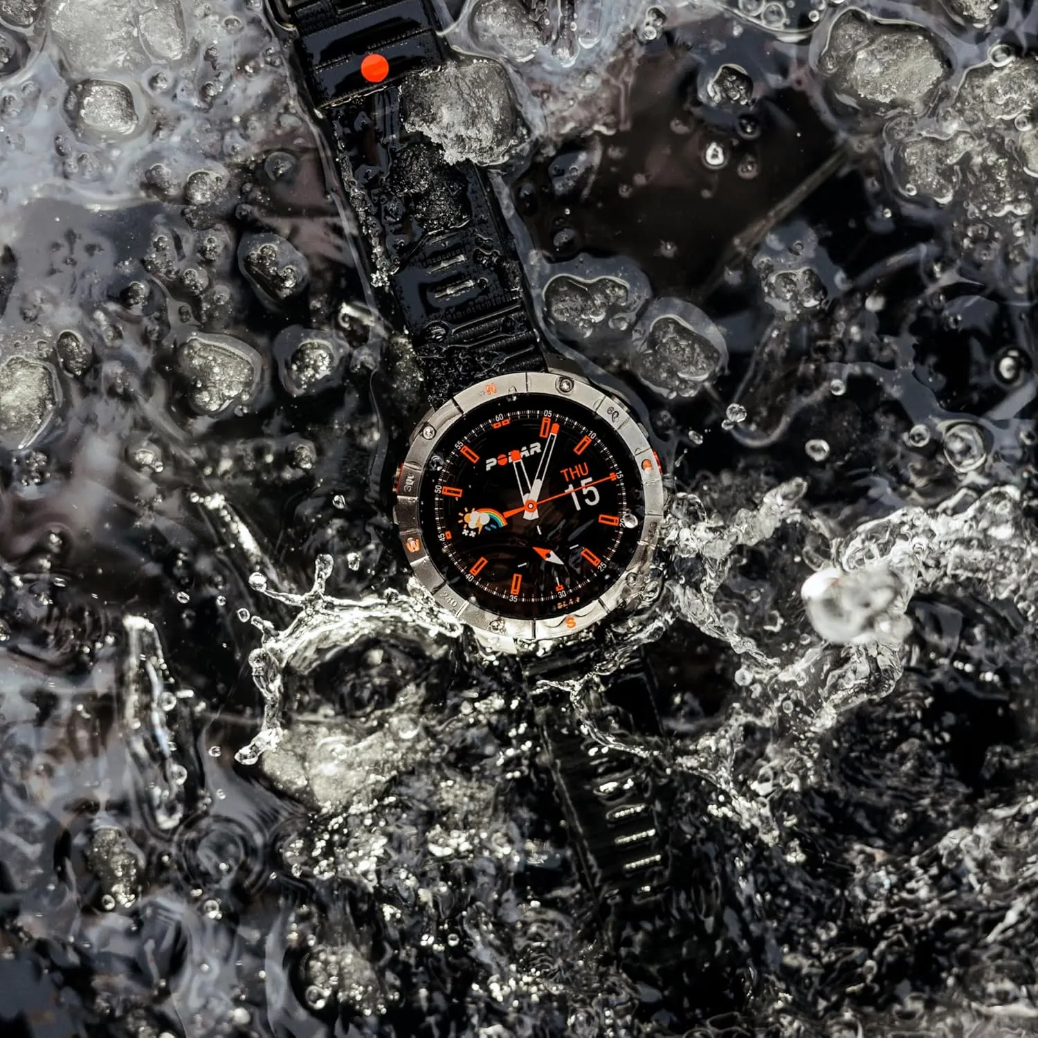 POLAR Grit X2 Pro, with an Additional Hook&Loop Wristband, Premium GPS Smart Sports Watch – Ultimate Outdoor Adventure Watch with Rugged Design, Advanced Navigation, Sports Tracking