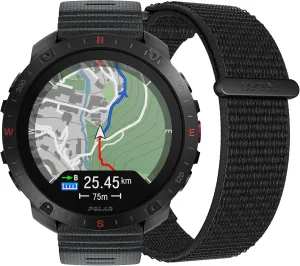 POLAR Grit X2 Pro, with an Additional Hook&Loop Wristband, Premium GPS Smart Sports Watch – Ultimate Outdoor Adventure Watch with Rugged Design, Advanced Navigation, Sports Tracking