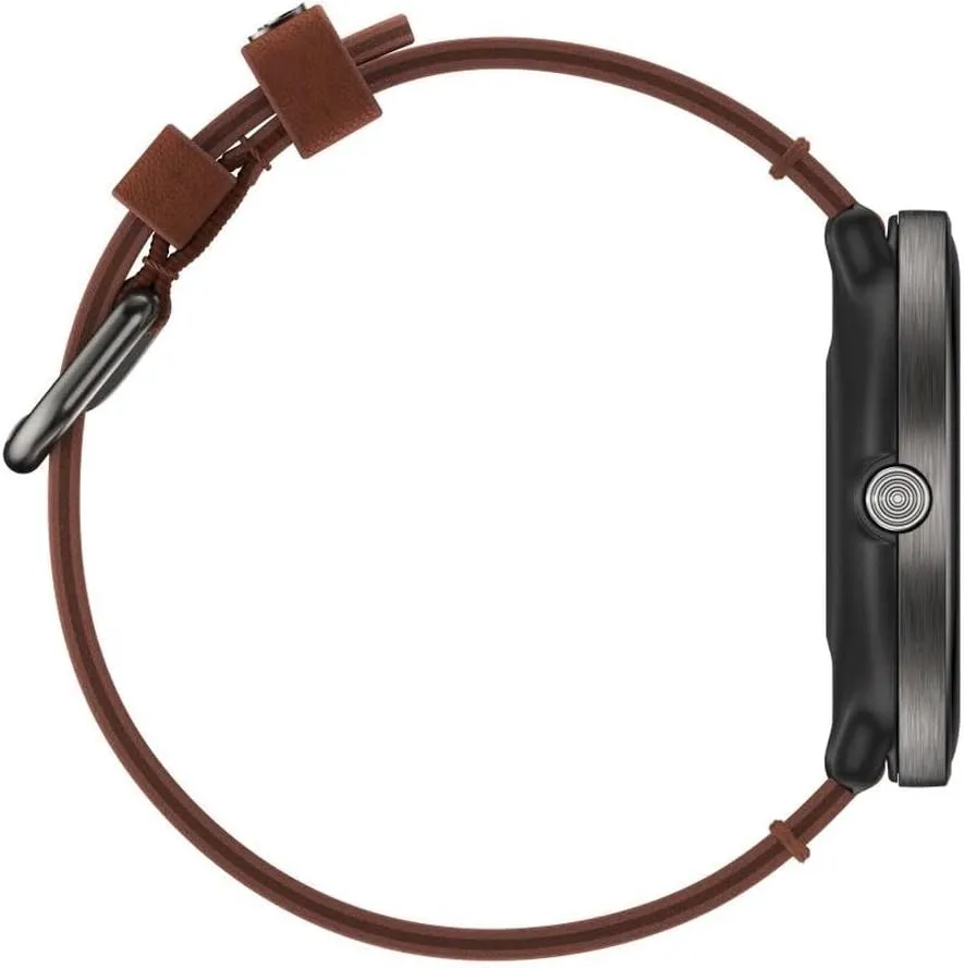 POLAR Ignite 3 Series Titanium Fitness Tracking Smartwatch with AMOLED Display, GPS, Heart Rate Monitoring, Sleep Analysis, and Real-Time Voice Guidance; S-L, for Men or Women, Brown Copper Titanium
