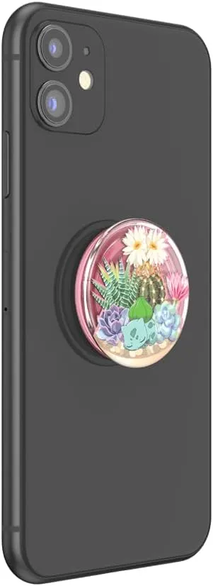 PopSockets Phone Grip with Expanding Kickstand, Pokemon PopGrip - Bulbasaur Terrarium