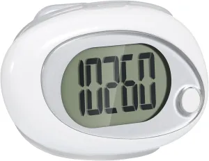 Portable Step Counter with Screen Silent Clip Pedometer for Walking Hiking Outdoor Activities Accurate Step Tracking for Seniors Active Lifestyles