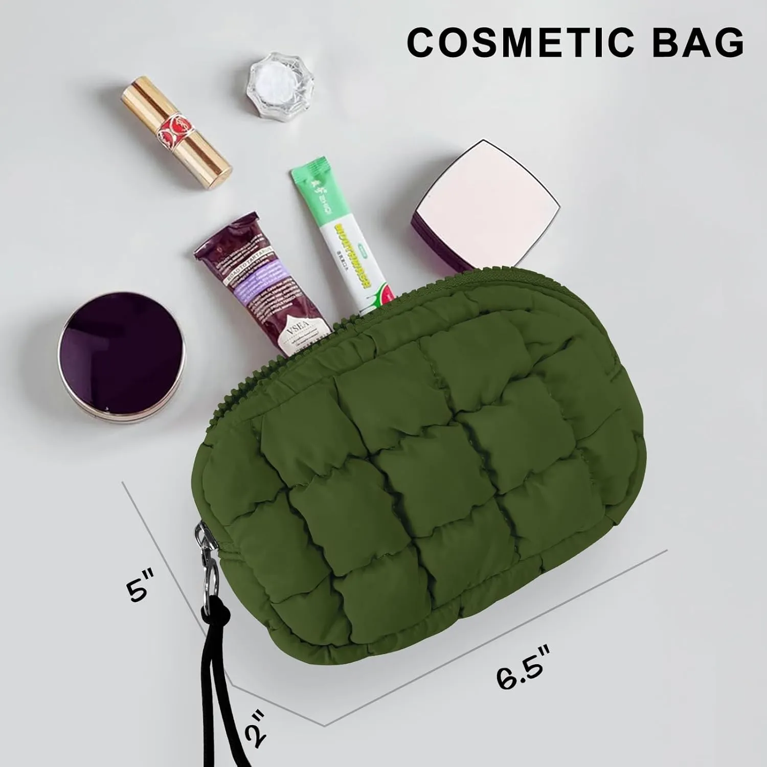 Puffer Tote Bag for Women Large Quilted Puffy Lightweight Carryall Crossbody Tote Bag for Women