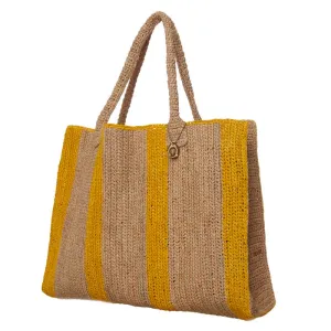 Raffia Bag Weekender sand-sunshine