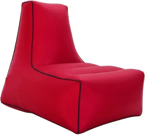 Recliner Outdoor Inflatable Sofa Square Bottom Armchair Air Beach Camping Travel Furniture Chair Tool-Free Folding Air Sofa Leisure Fit for Seat Portable (Color : 100X80X90CM)