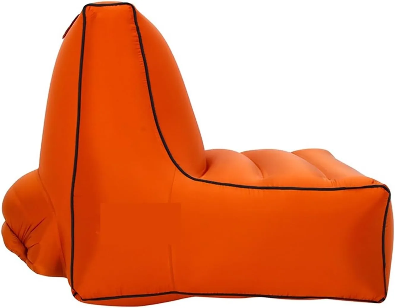 Recliner Outdoor Inflatable Sofa Square Bottom Armchair Air Beach Camping Travel Furniture Chair Tool-Free Folding Air Sofa Leisure Fit for Seat Portable (Color : 100X80X90CM)