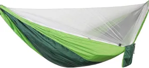 Recreation Hammock Tent Automatic Quick Open Anti-Mosquito Hanging Bed Outdoor Single and Double Parachute Hanging Bed with Mosquito Nets Gifts for Hikers