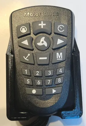 Remote Holder fits Motorguide Xi3 & Xi5 GPS Pinpoint Trolling Motor Remote - Made in The USA
