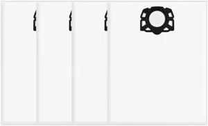 Replacement 4pcs Vacuum Cleaner Dust Bag Compatible For Karcher WD4/WD5/WD6/MV4/MV5/MV6/WD5P/WD6P/KFI 487 Vacuum Cleaner Accessories Dust Bags