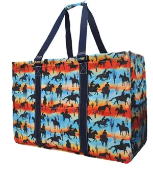 Ride Into The Sunset NGIL Mega Shopping Utility Tote Bag