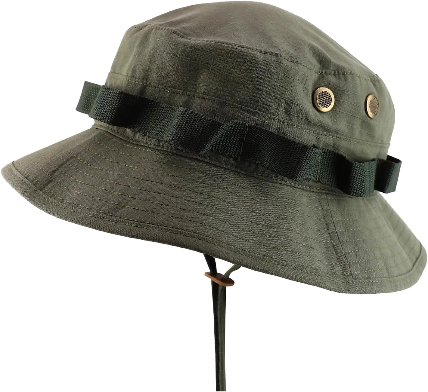 Ripstop Fabric Jungle Combat Boonie Hat Fits upto 2XL