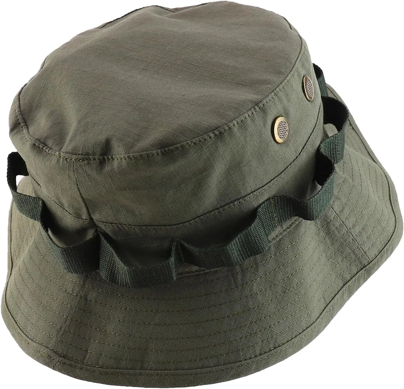Ripstop Fabric Jungle Combat Boonie Hat Fits upto 2XL