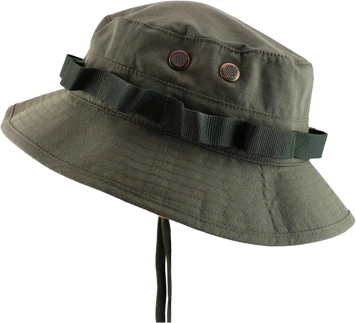 Ripstop Fabric Jungle Combat Boonie Hat Fits upto 2XL