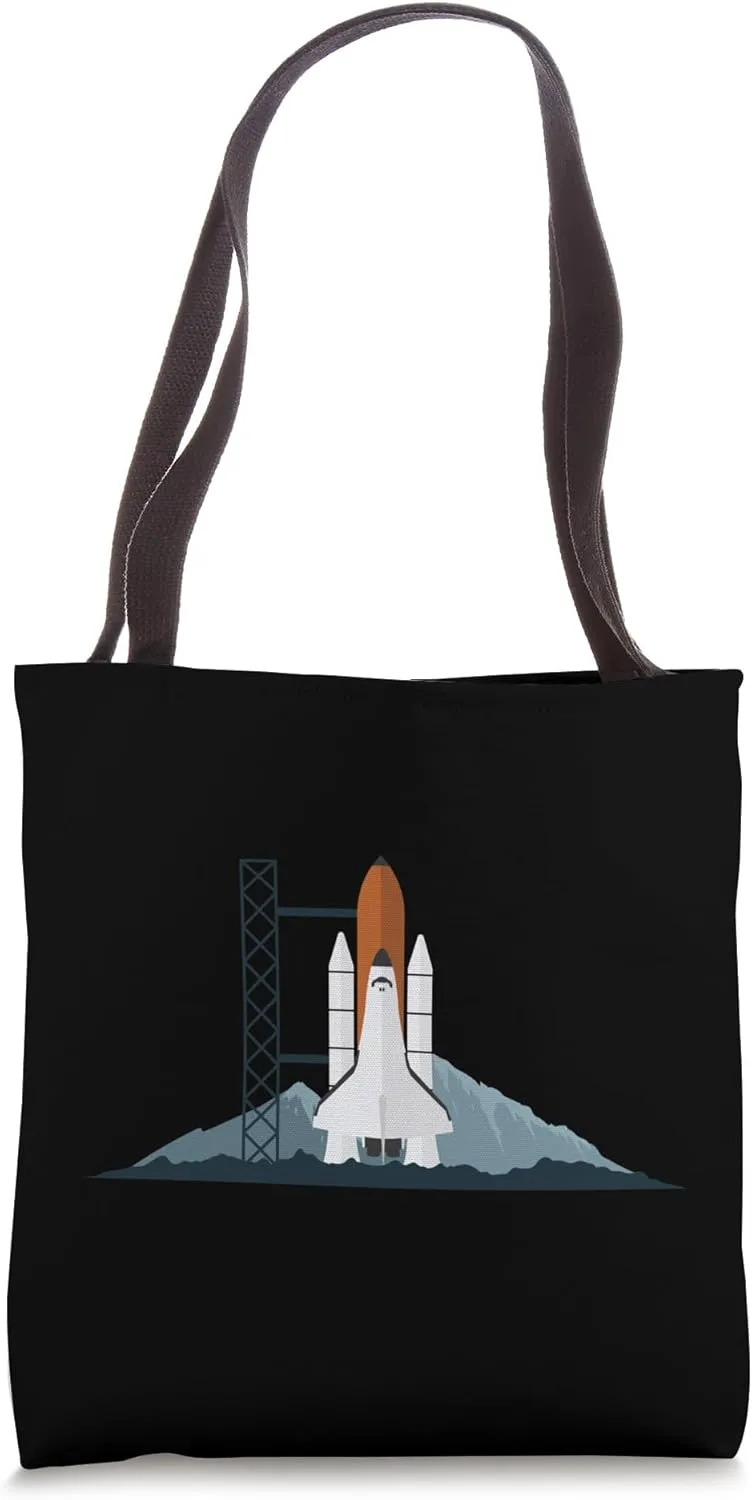 Rocket on the Launch Pad Tote Bag