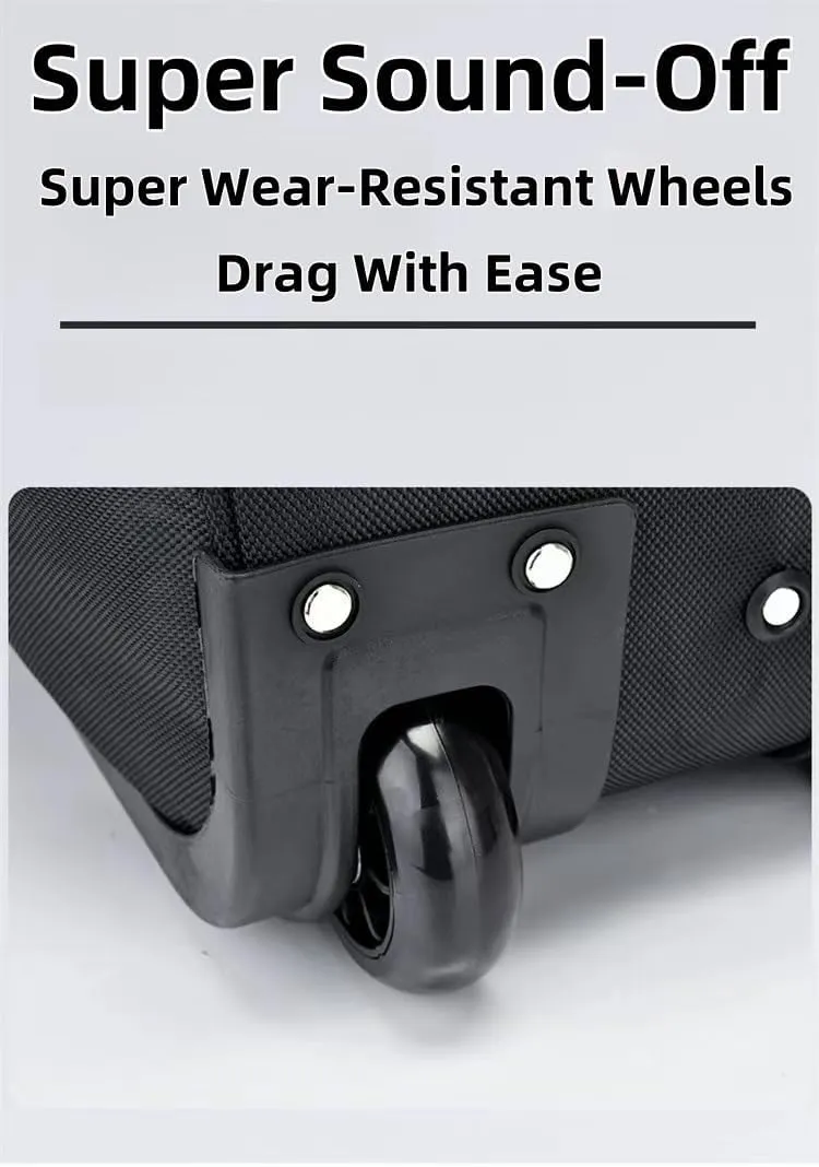 Rolling Duffel Bag with Wheels Large Travel Bag Toiletry Bag for Men Women Weekender Overnight Bag for Travel Business Trips for Travel Carry On Duffel Bag, Wheeled Travel Travel Trolly Bag