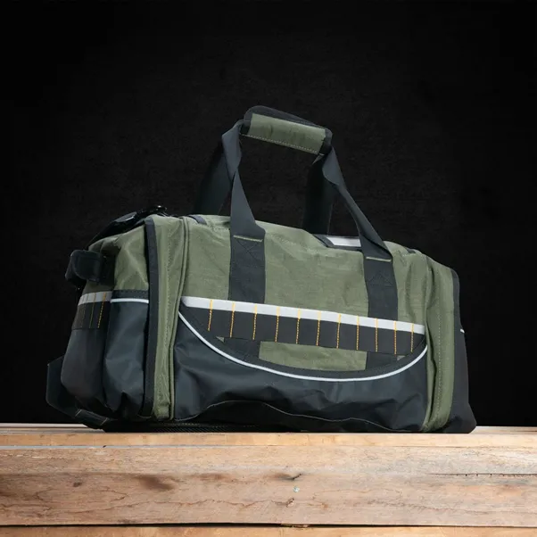 Rugged Xtreme Green Canvas Transit Bag - Small
