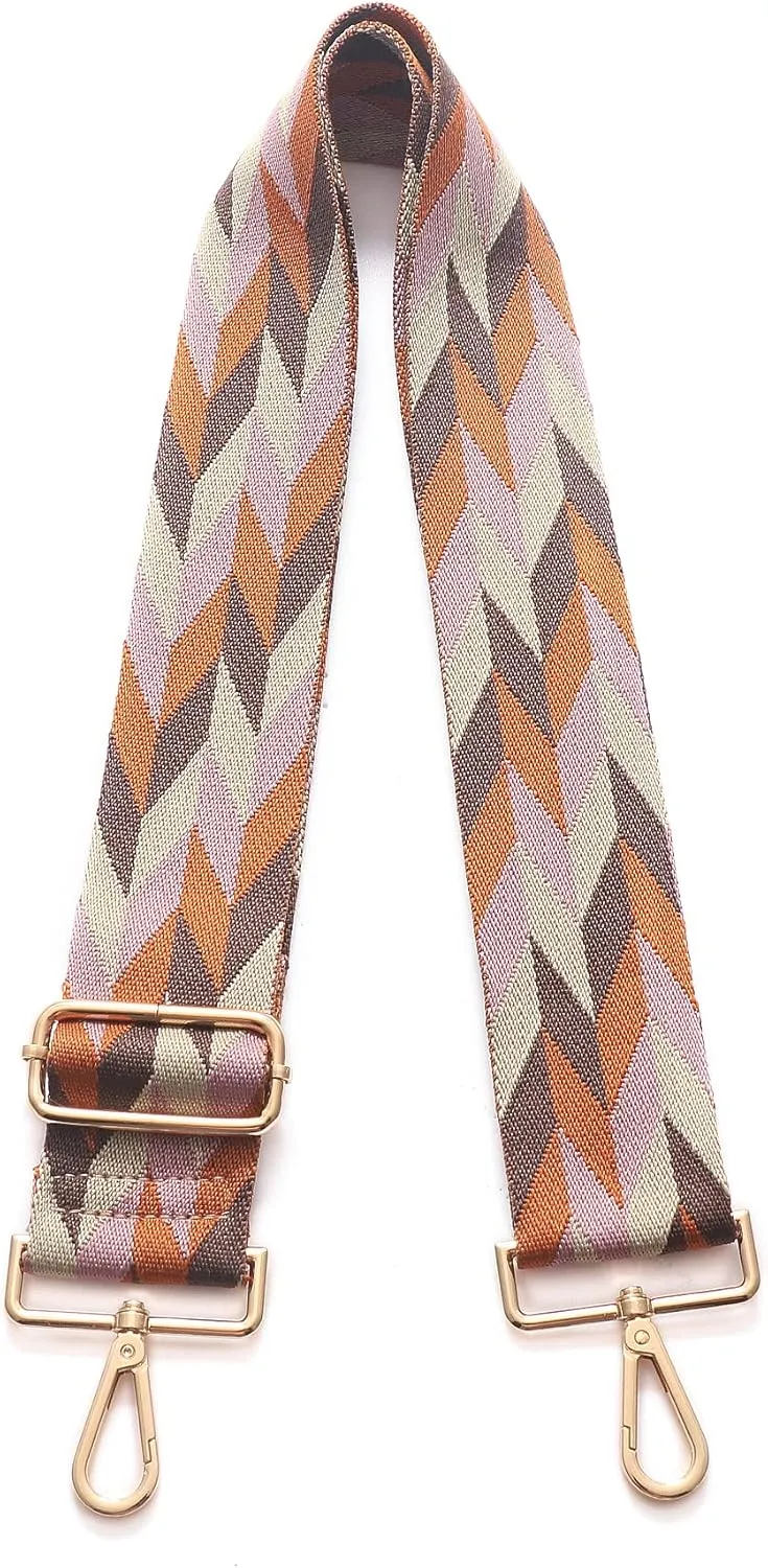S-Jacorry Purse Strap Replacement Crossbody Wide Shoulder Strap Adjustable Canvas Straps Handbag Strap Replacement Belts