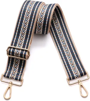 S-Jacorry Purse Strap Replacement Crossbody Wide Shoulder Strap Adjustable Canvas Straps Handbag Strap Replacement Belts
