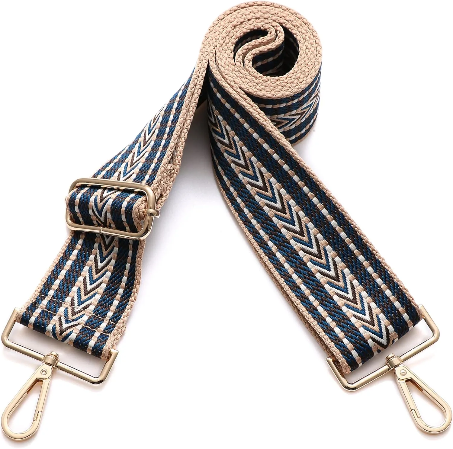 S-Jacorry Purse Strap Replacement Crossbody Wide Shoulder Strap Adjustable Canvas Straps Handbag Strap Replacement Belts