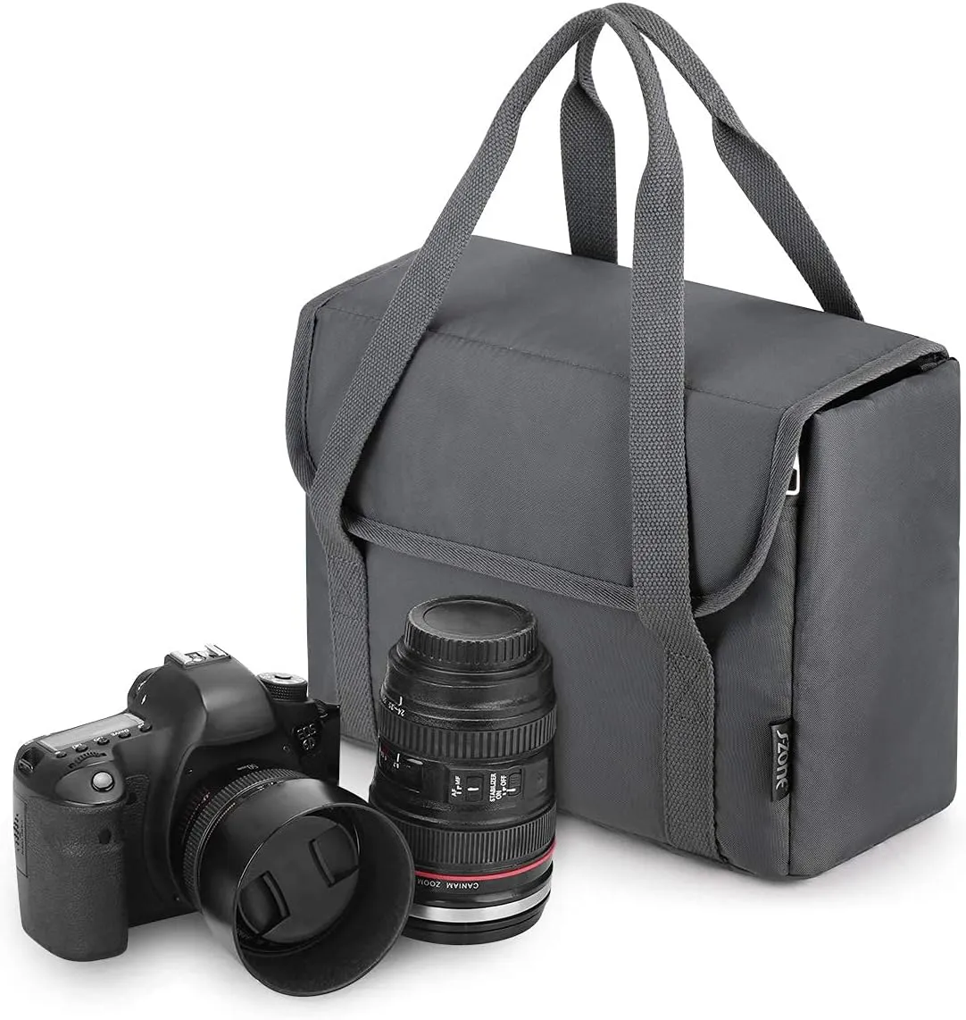 S-ZONE Waterproof Shockproof Foldable Camera Insert Bag Lens Cases Canon Nikon
