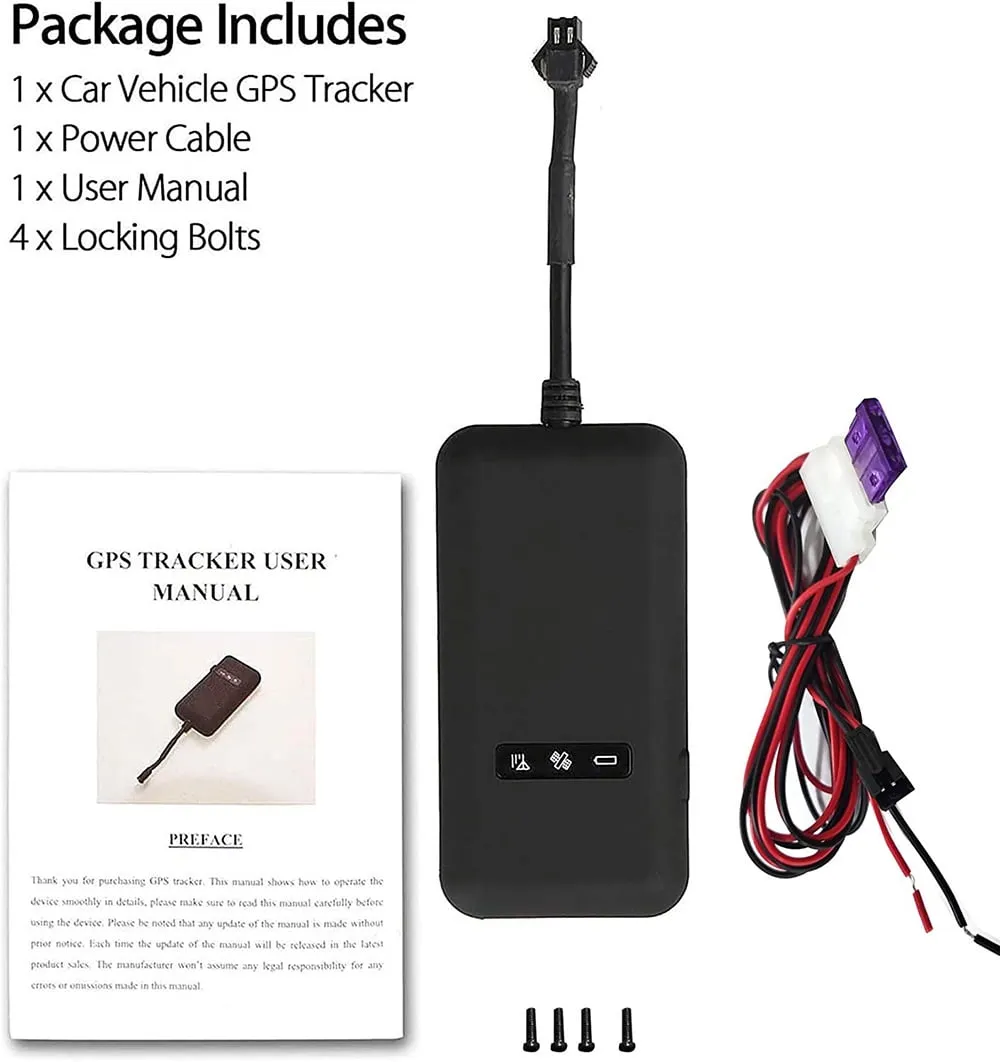 Saistore Real-Time GPS Tracker Tracking Locator Device GPRS GSM Car/Motorcycle Anti Theft
