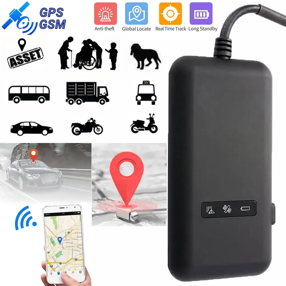Saistore Real-Time GPS Tracker Tracking Locator Device GPRS GSM Car/Motorcycle Anti Theft