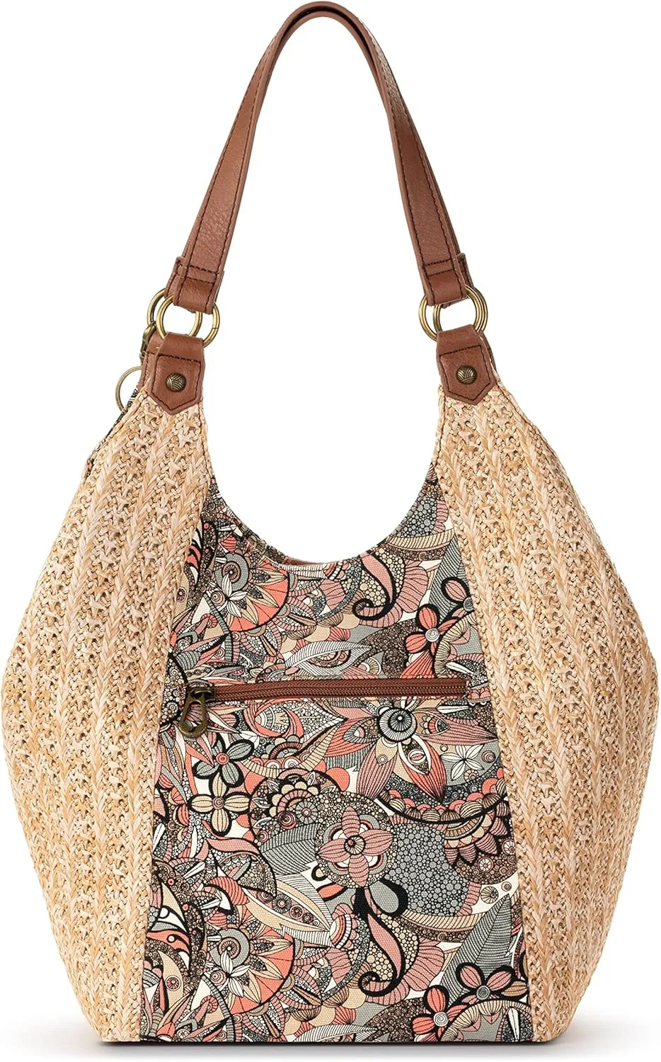 Sakroots Roma Straw Shopper