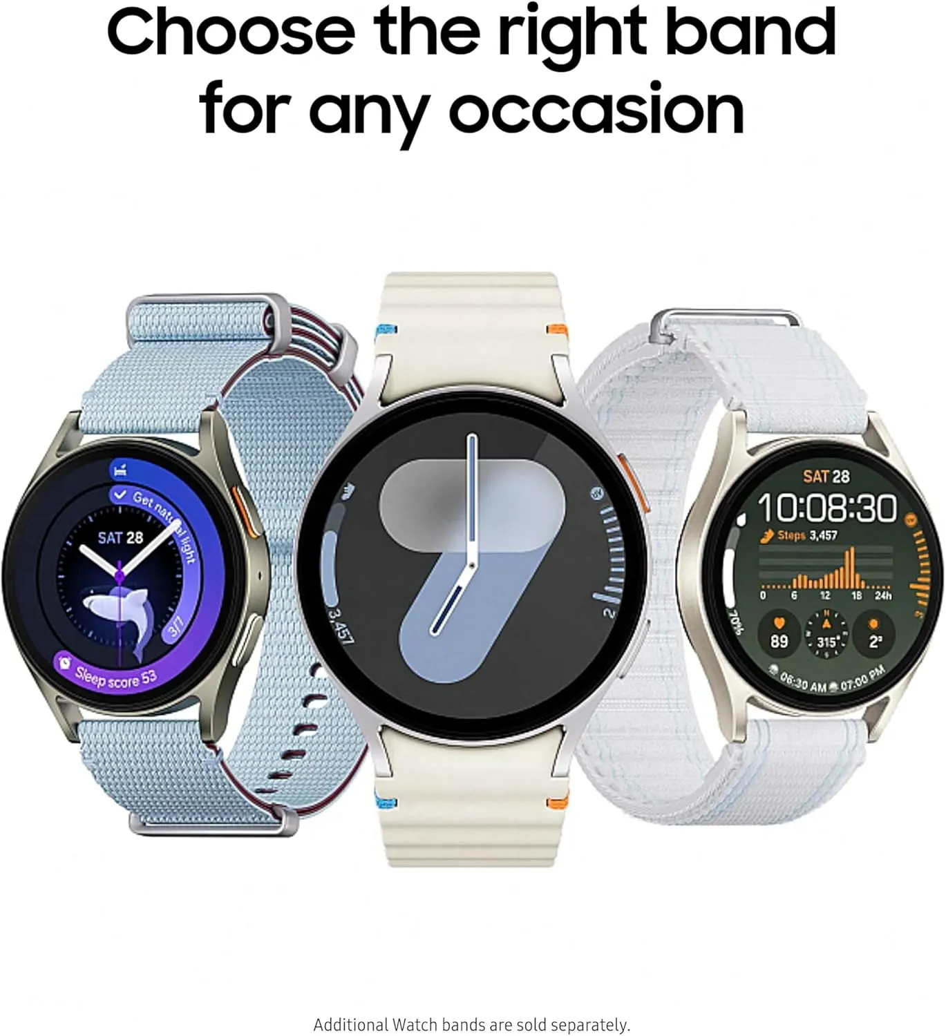 Samsung Galaxy Watch 7 44mm Bluetooth AI Smartwatch w/Energy Score, Wellness Tips, Heart Rate Tracking, Sleep Monitor, Fitness Tracker, 2024, Green [US Version, 1Yr Manufacturer Warranty]