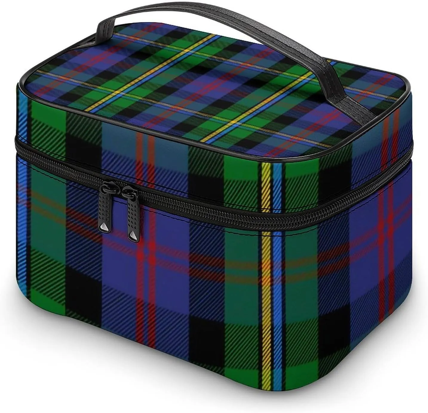 Scottish Clan Malcolm Tartan Plaid Large Capacity Soft And High-value Practical Makeup And Wash Bag