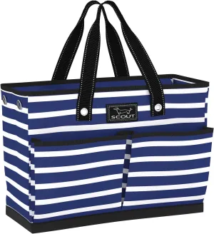 SCOUT BJ Bag - Large, Utility Tote Bag for Women, Nurses, Teachers and Moms with Zipper & 4 Exterior Pockets for Organizing.